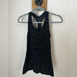 Lululemon Black Camo Racerback Tank Women’s XS/S